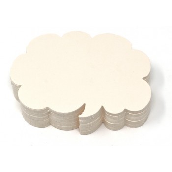 Fumetto - 50 Segnaprezzi Cartoncino - Avorio