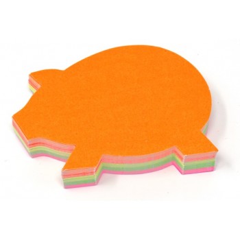 Maialino - 50 Segnaprezzi - Fluo Assortiti