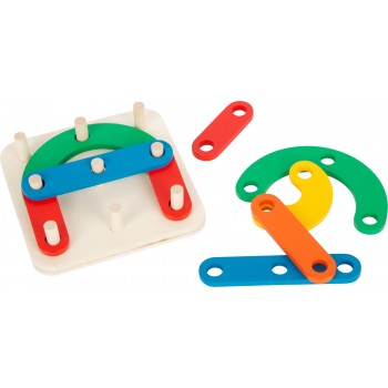 Gioco didattico Puzzle ad incastro Lettere e numeri