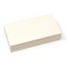 Rettangolo 9X5 - 50 Segnaprezzi Cartoncino - Avorio