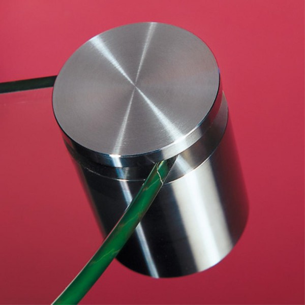 Kit distanziali in acciaio INOX diametro della testa mm 15, distanza dal muro mm 15, per pannelli da 2 a 11 mm, set da 4 pz. fer