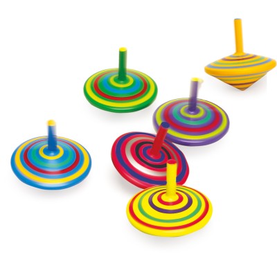 Trottola in legno UFO