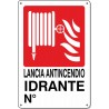 Cartello Pvc "Lancia Antincendio" - 20x30 - 1 Cartello