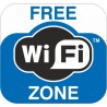 Adesivo Free Wi-fi Zone - 1 Etichetta