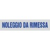 Noleggio da rimessa 9x1,5 - 1 Etichetta