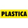 Plastica - Adesivo Rifiuti Differenziata - 1 Etichetta