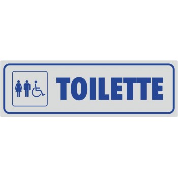 Toilette Uomo/Donna/Disabili - 1 Etichetta