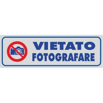 Vietato fotografare Argento - 1 Etichetta