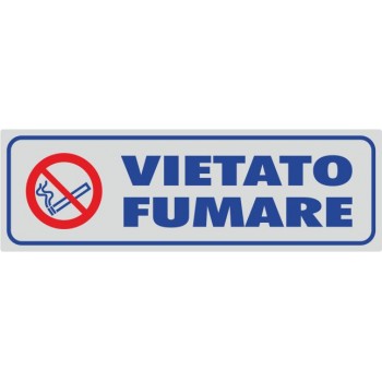 Vietato Fumare Argento - 1 Etichetta