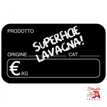 Segnaprezzi lavagna - ortofrutta 16x9 - 10 pezzi