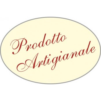 216 etichette Prodotto Artigianale, mm.30x20 - BIANCO