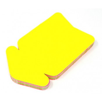 Freccia - 50 Segnaprezzi – Fluo Assortiti