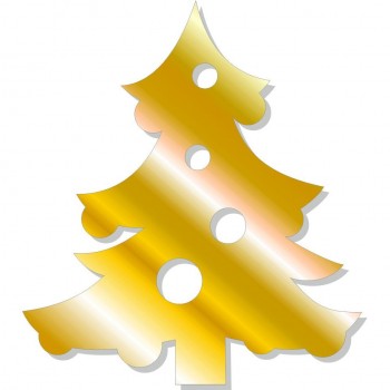 Albero Mini Oro - 5 alberi