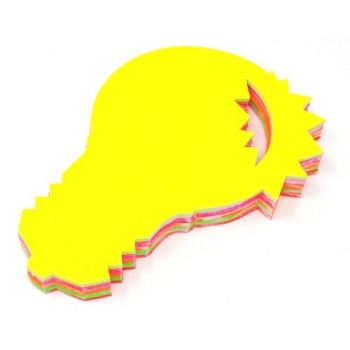 Lampadina - 50 Segnaprezzi – Fluo Assortiti