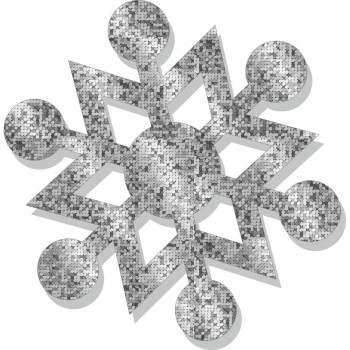 Fiocco Neve Brillante - 5 fiocchi