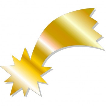 Stella Cometa Oro - 5 stelle