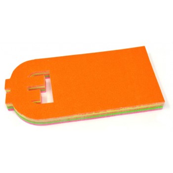 Euro Fustellato - 50 Segnaprezzi â€“ Fluo Assortiti