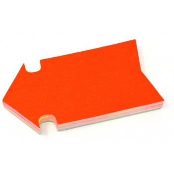 Freccia - 50 Segnaprezzi â€“ Fluo Assortiti