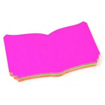 Libro - 50 Segnaprezzi â€“ Fluo Assortiti