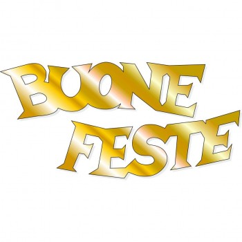Scritta natale buone feste