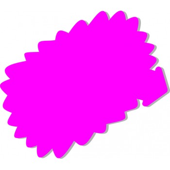 Nuvola - 25 Segnaprezzi - Fluo Assortiti