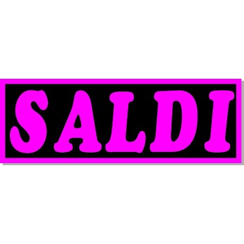 saldi in carta - 10 pezzi - fluo assortiti