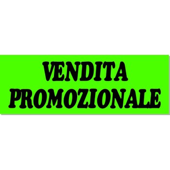 vendita promozionale in carta - 10 pezzi - fluo assortiti