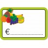 Frutta - Rettangolo 10X7 - 10 Pezzi