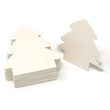 Albero Autoportante - 50 Segnaprezzi - Avorio