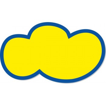 Nuvola Maxi cm. 19X11 - 10 Pezzi