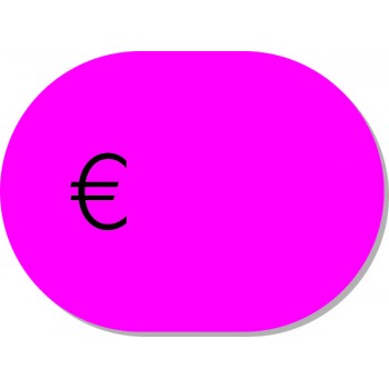 Ovale cm. 9X6 - 10 Pezzi