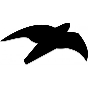 Rondine per barriere antirumore cm. 21X10