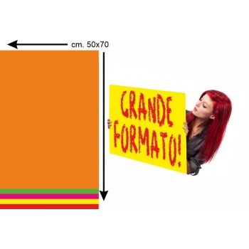 Rettangolo 50X70 - 15 Segnaprezzi - Assortiti Fluo